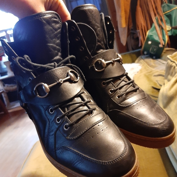 Gucci Sneakers & matching belt - Picture 3 of 10